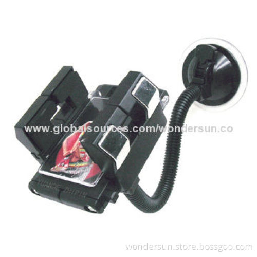 Car Universal Holder, Suction Cup Windshield-mounted Based, Easy to Install